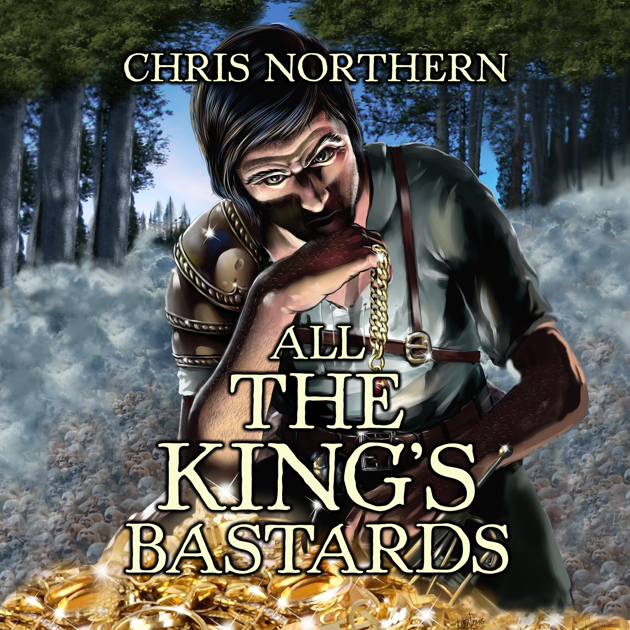 Cover art for All the King's Bastards