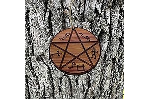 Demon Trap Cedar Mothman Christmas Ornament