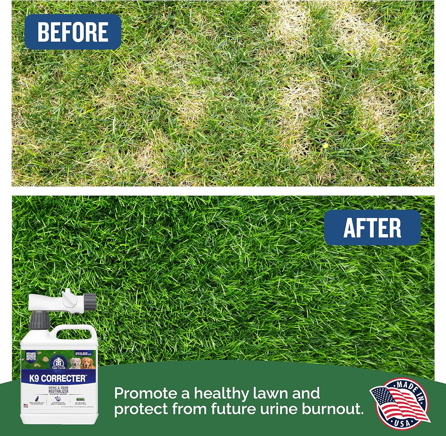 Buy Turf Titan K9 Correcter Lawn Spot Repair Liquid Concentrate Dog