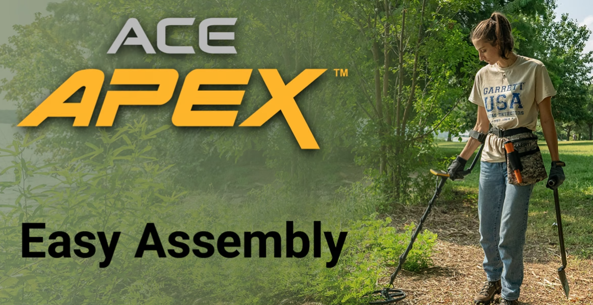 Amazon.com : Garrett ACE Apex Metal Detector Bundle – Made in The