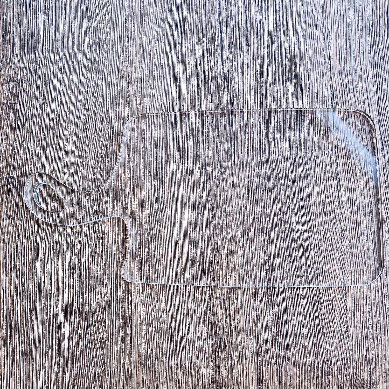 Cutting Board Charcuterie Board Serving Board Acrylic Router Template, Clear Acrylic Template, Woodworking Router Template