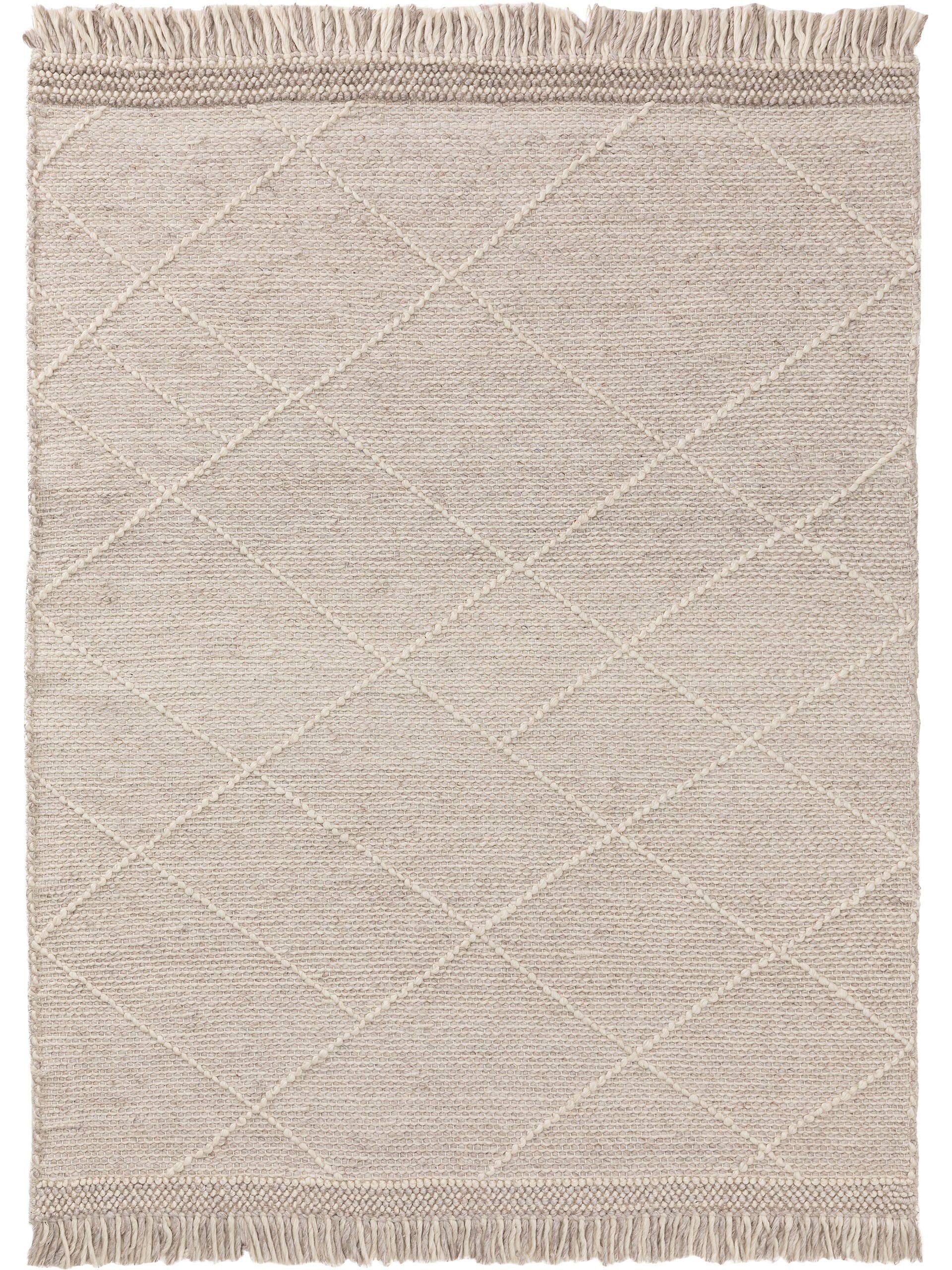 benuta Wool Rug Daphne Beige 80 x 150 cm