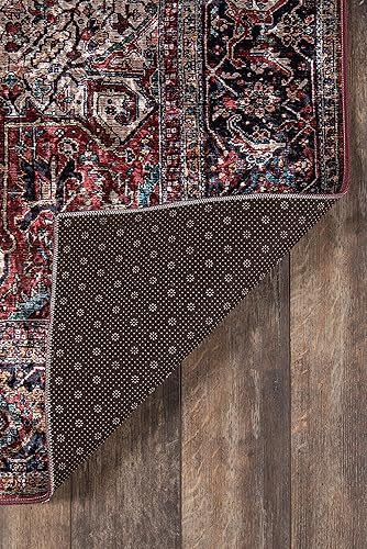 Miniatura 6 de Momeni Alfombra Karachi, 2 x 3 pies, color borgoña