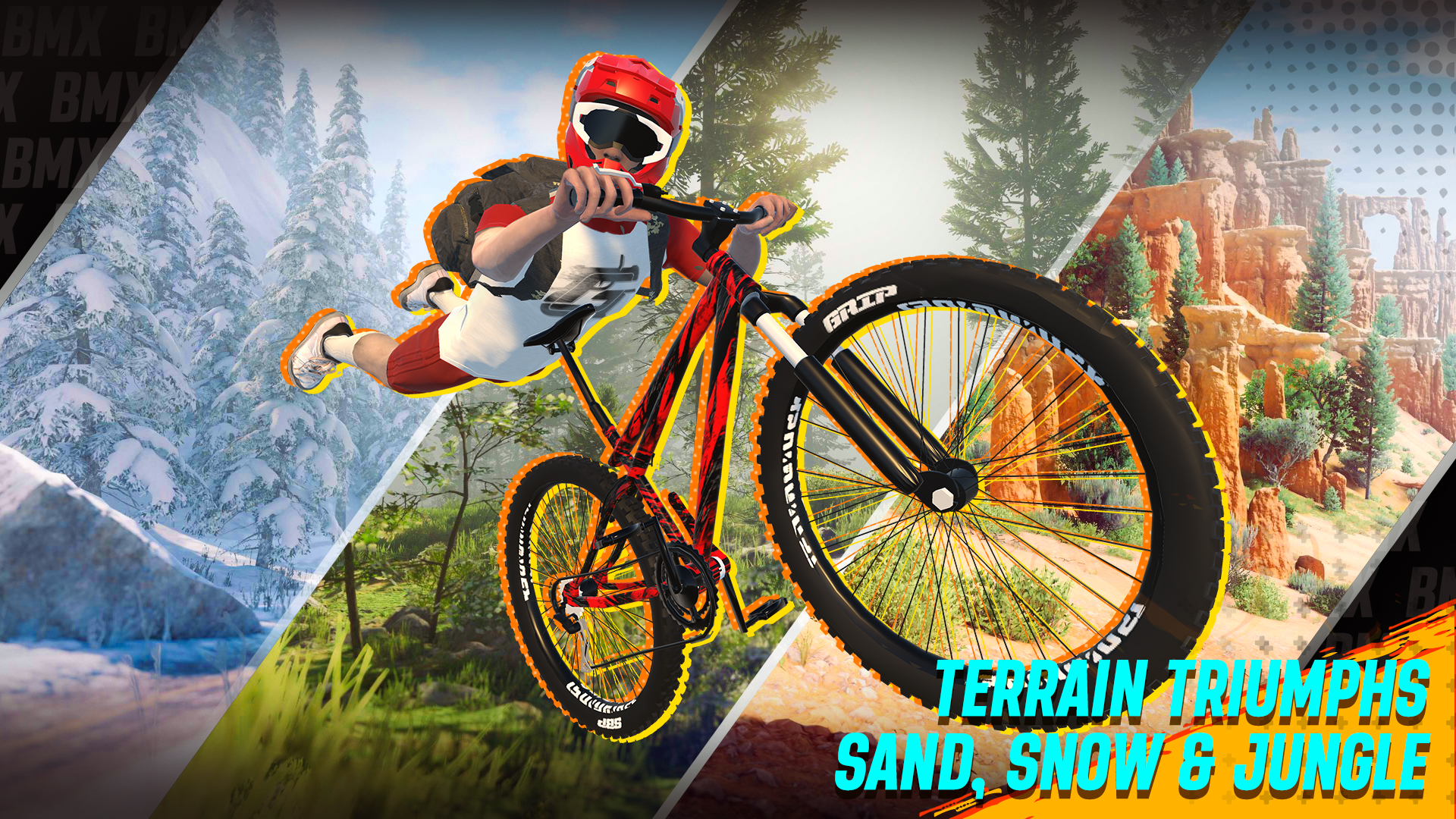 Bicycle Racing Games - Downhill Cycle Racing Offroad Bmx Racing Games ...