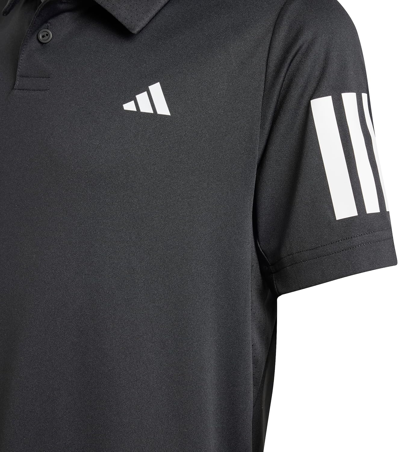 Adidas Boys Club Tennis 3-Stripes Polo Shirt - Image 4