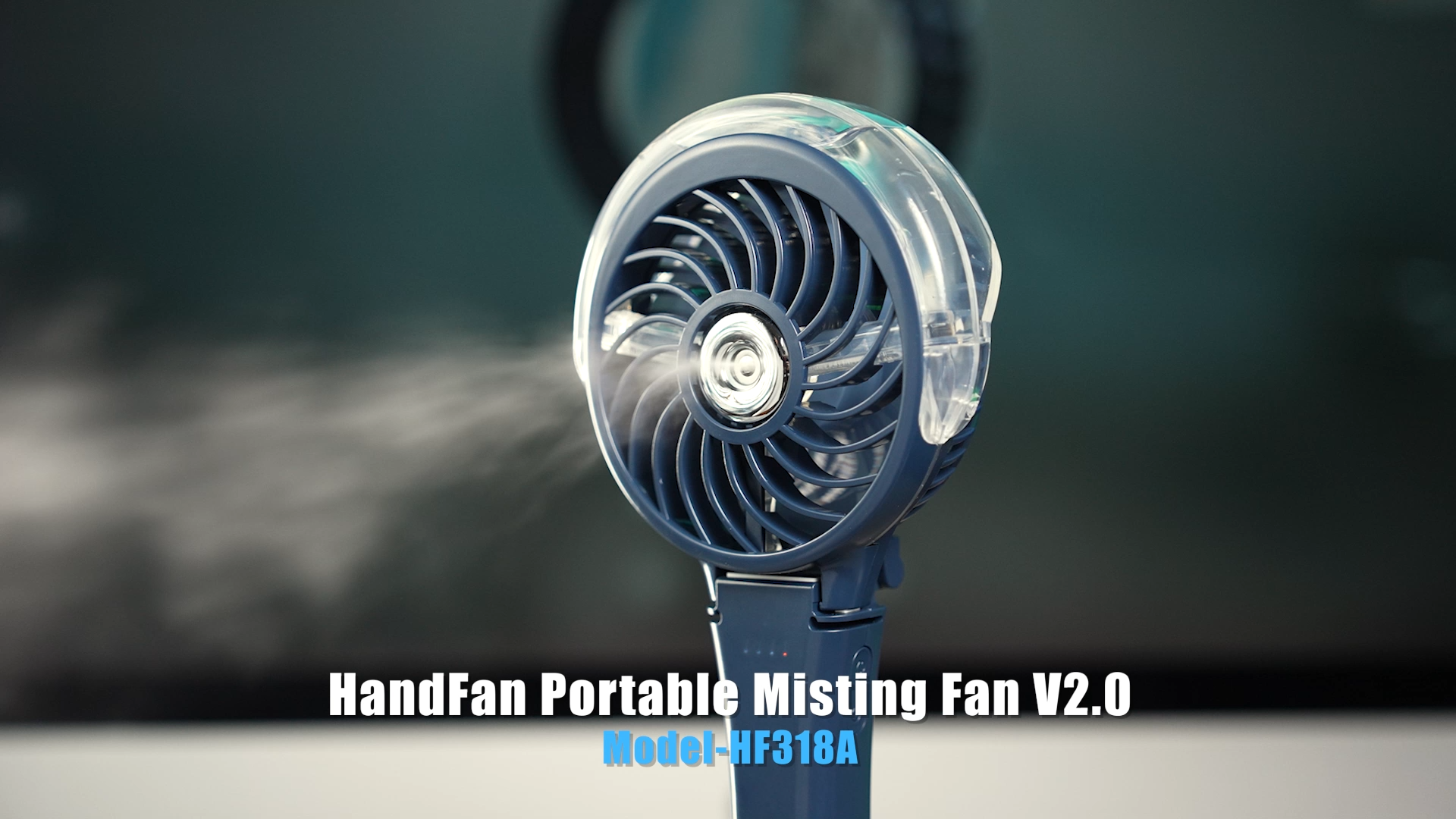 Amazon.com: HandFan 2026 Upgraded Handheld Misting Fan, Two Button