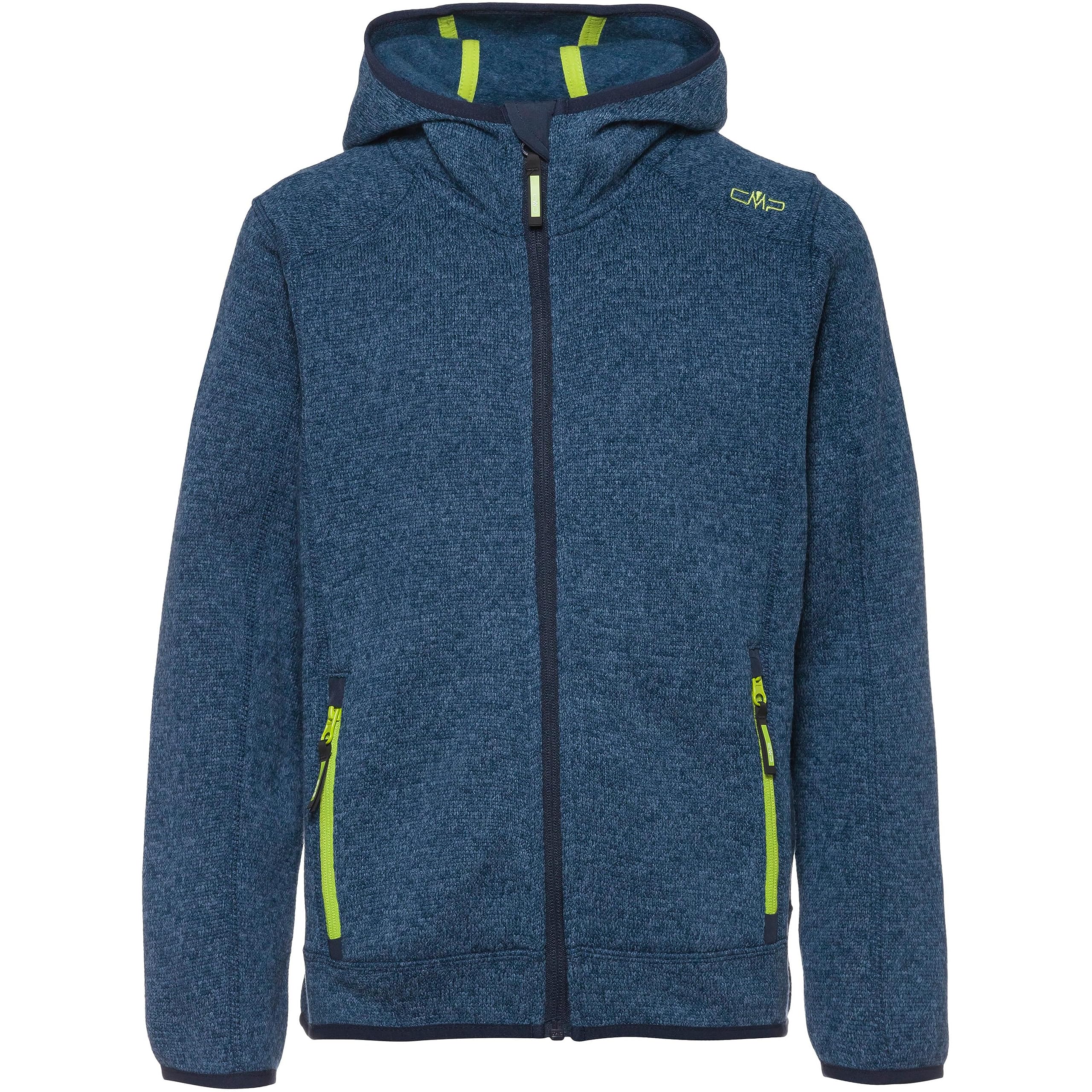 CMP 3h60844 Veste Knit-Tech pour enfant à capuche fixe Mixte enfant