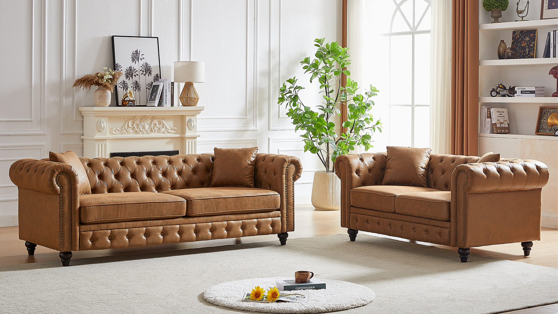 Amazon.com: Mid Century Modern Couch, 85.5