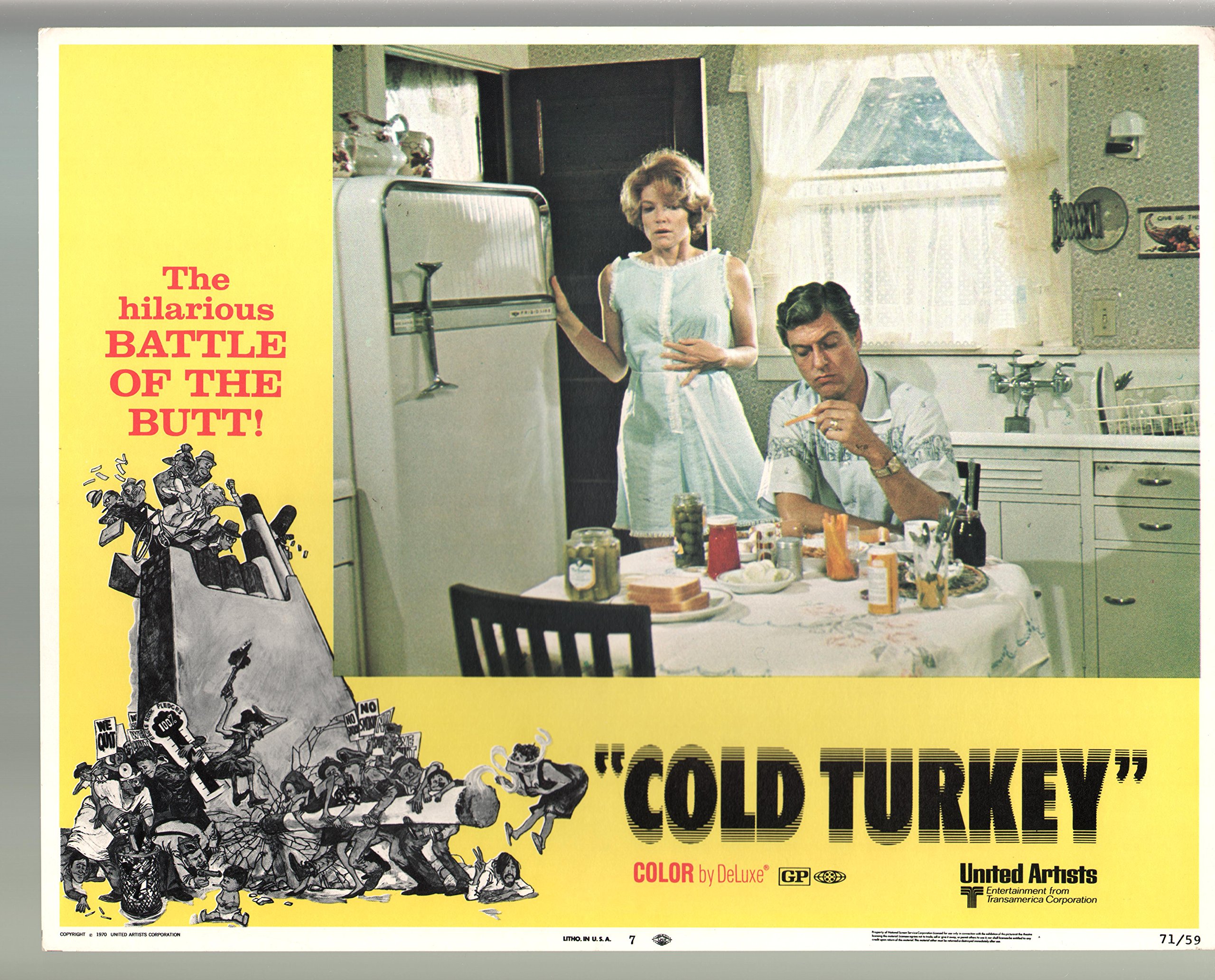 Amazon.com: MOVIE POSTER: Cold Turkey-Dick Van Dyke-Pippa Scott