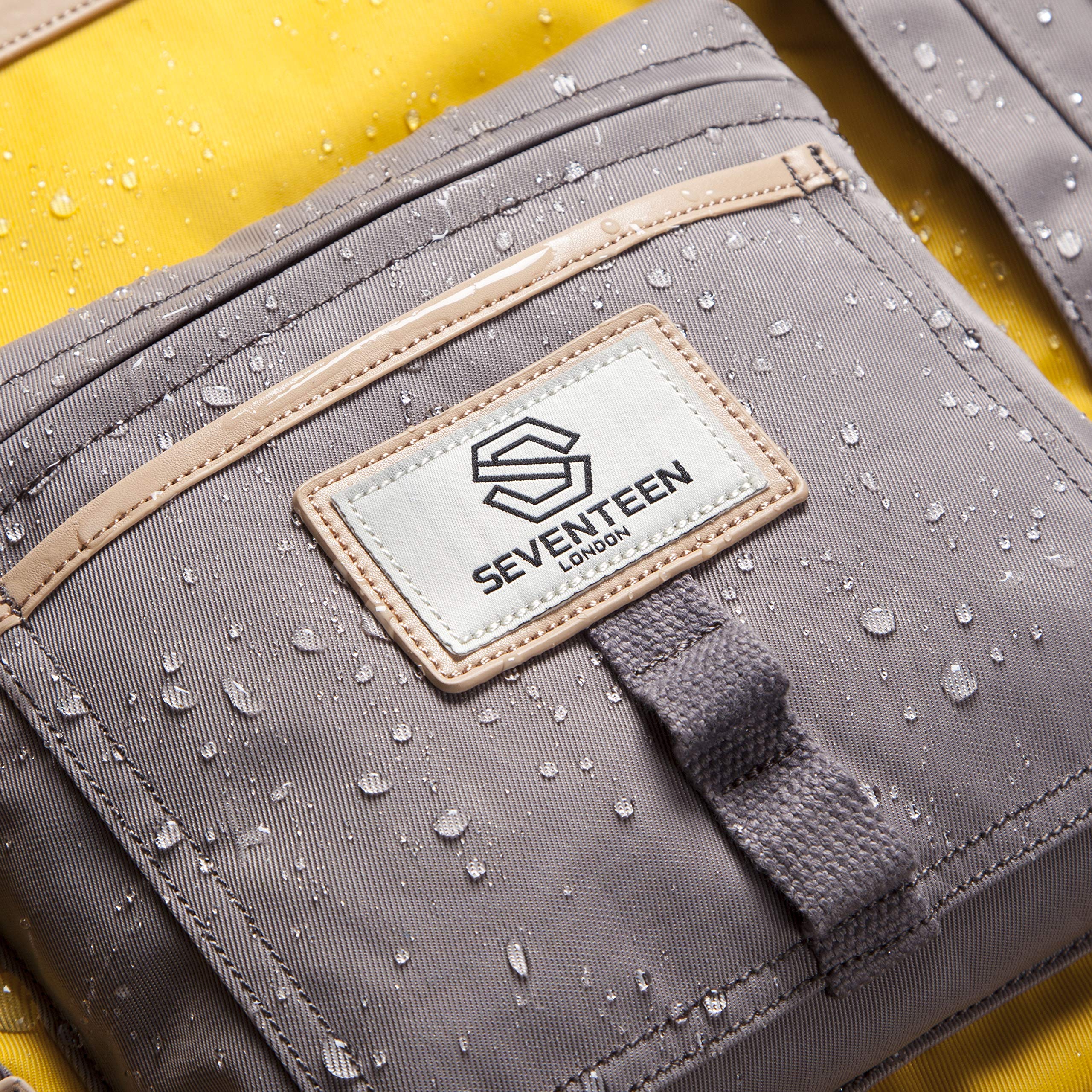 SEVENTEEN LONDON – Moderner, einfacher und unisex ‘Wimbledon’ Rucksack mit einem klassischen Design im Skandi-Stil – perfekt für 13-Zoll-Laptops
