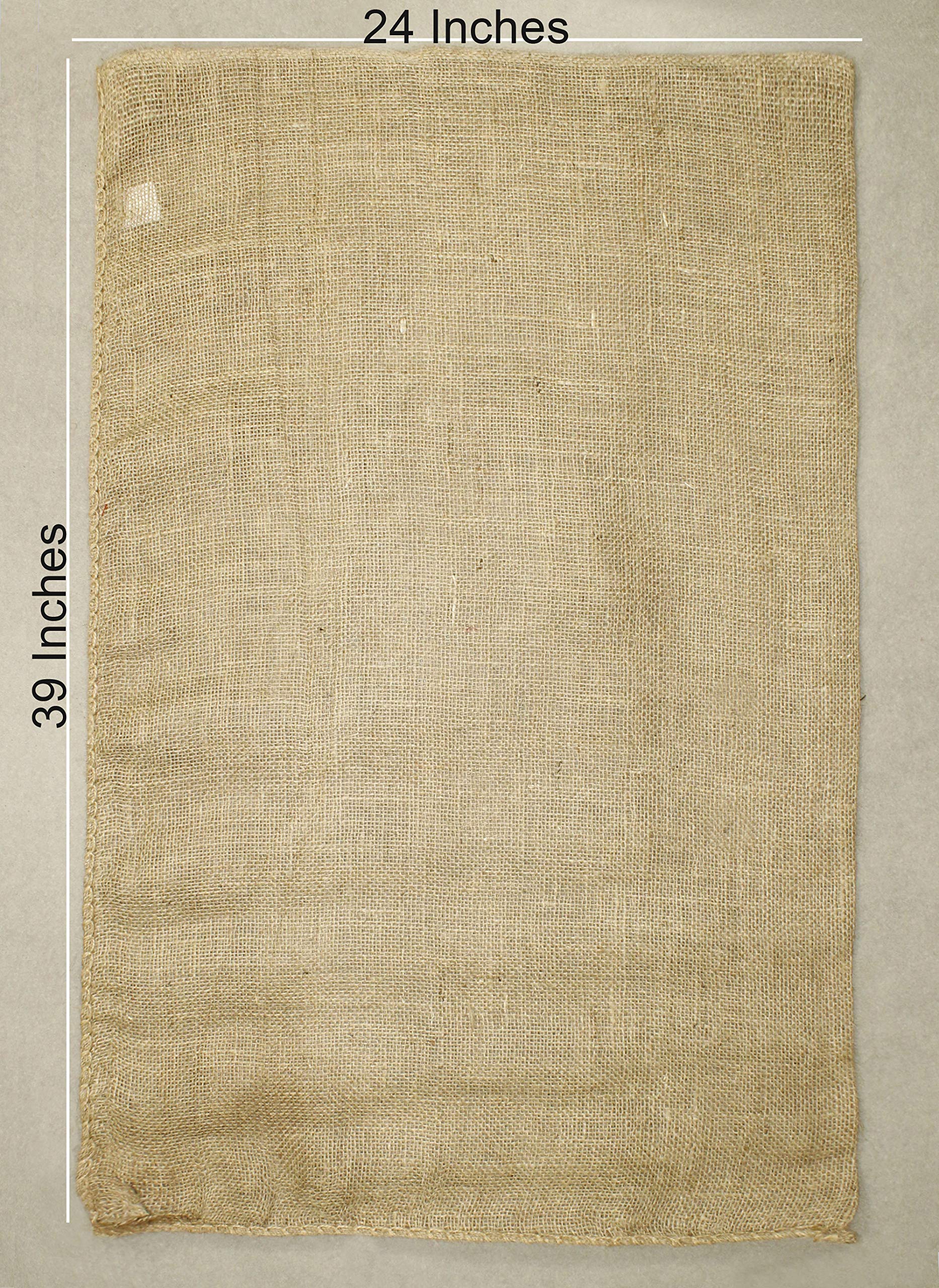 COTTON CRAFT Sacca per patate da corsa, robusta borsa in iuta, per parco giochi, fitness, Pasqua, giochi all'aperto, compleanni, picnic, feste, per adulti e bambini, borsa per riporre i giocattoli,