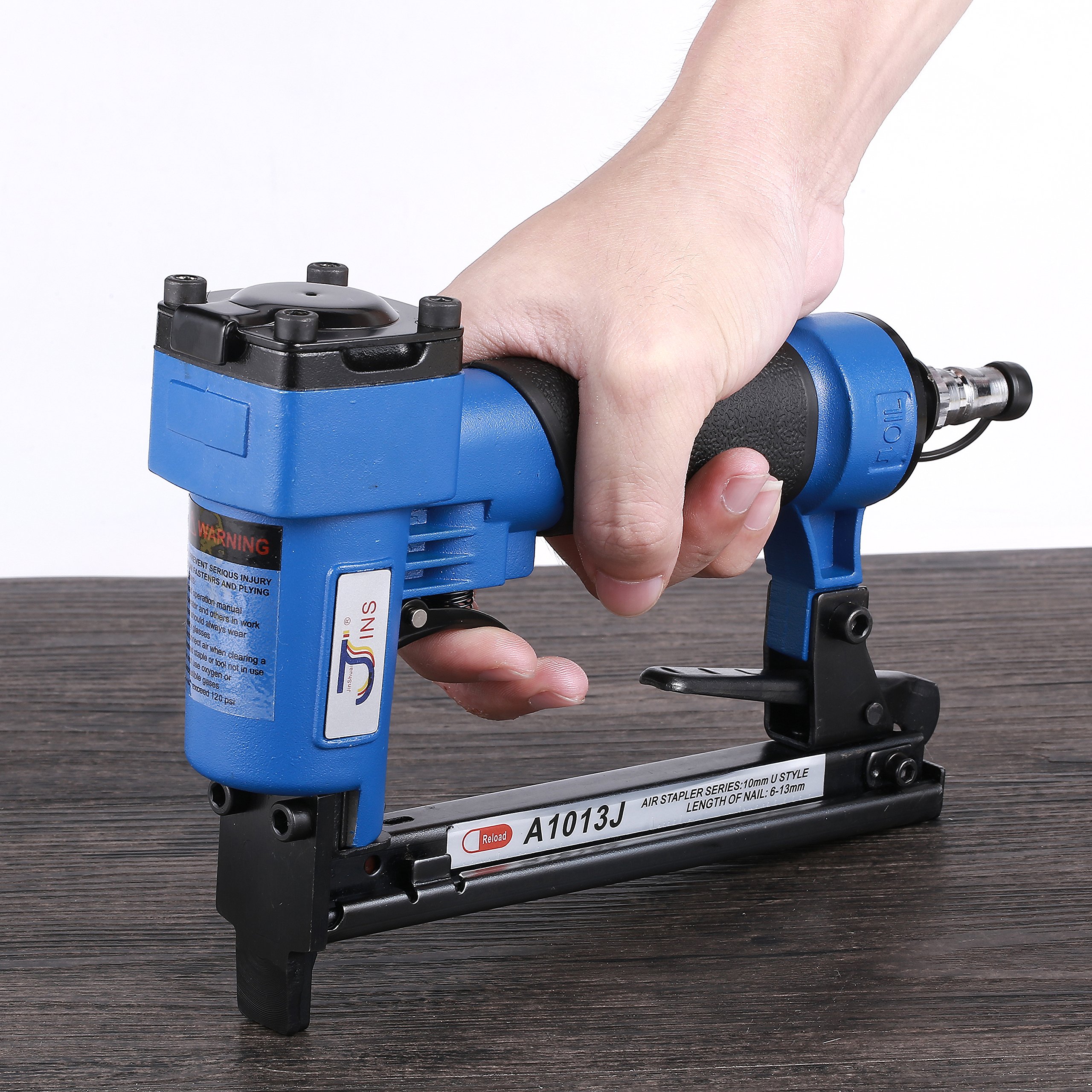 Air Nail Gun 18 Gauge Brad Nailer Stapler Pneumatic Nail Pull Gun 2 in 1 Multifunction