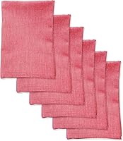 Vista 23 de Juego de servilletas de dos tonos, verde bosque, 100% algodón, tamaño de servilleta de 18 x 18 pulgadas, adecuado para comidas formales, comidas