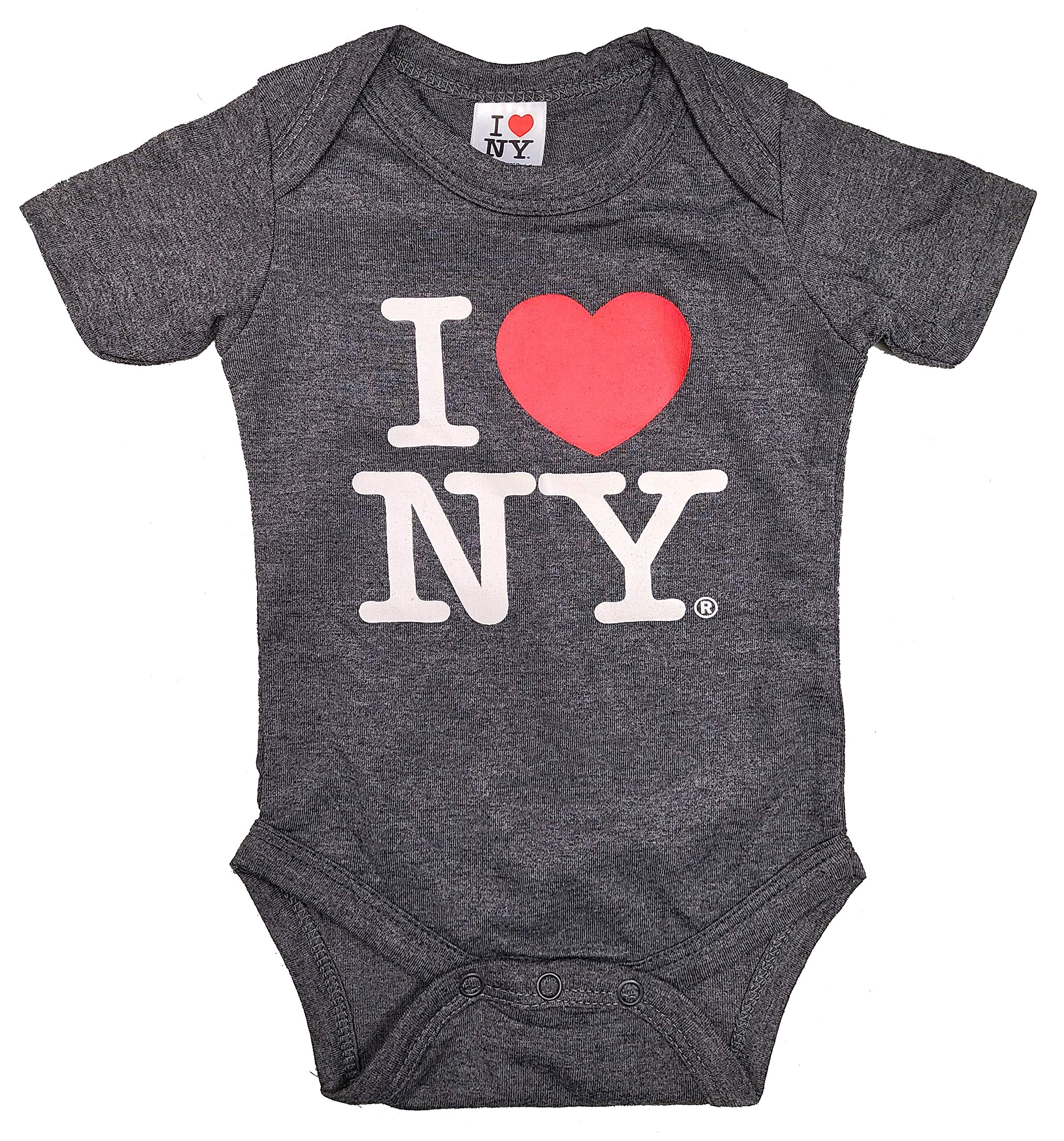I Love NY Baby Bodysuit Officially Licensed Infant Snapsuit