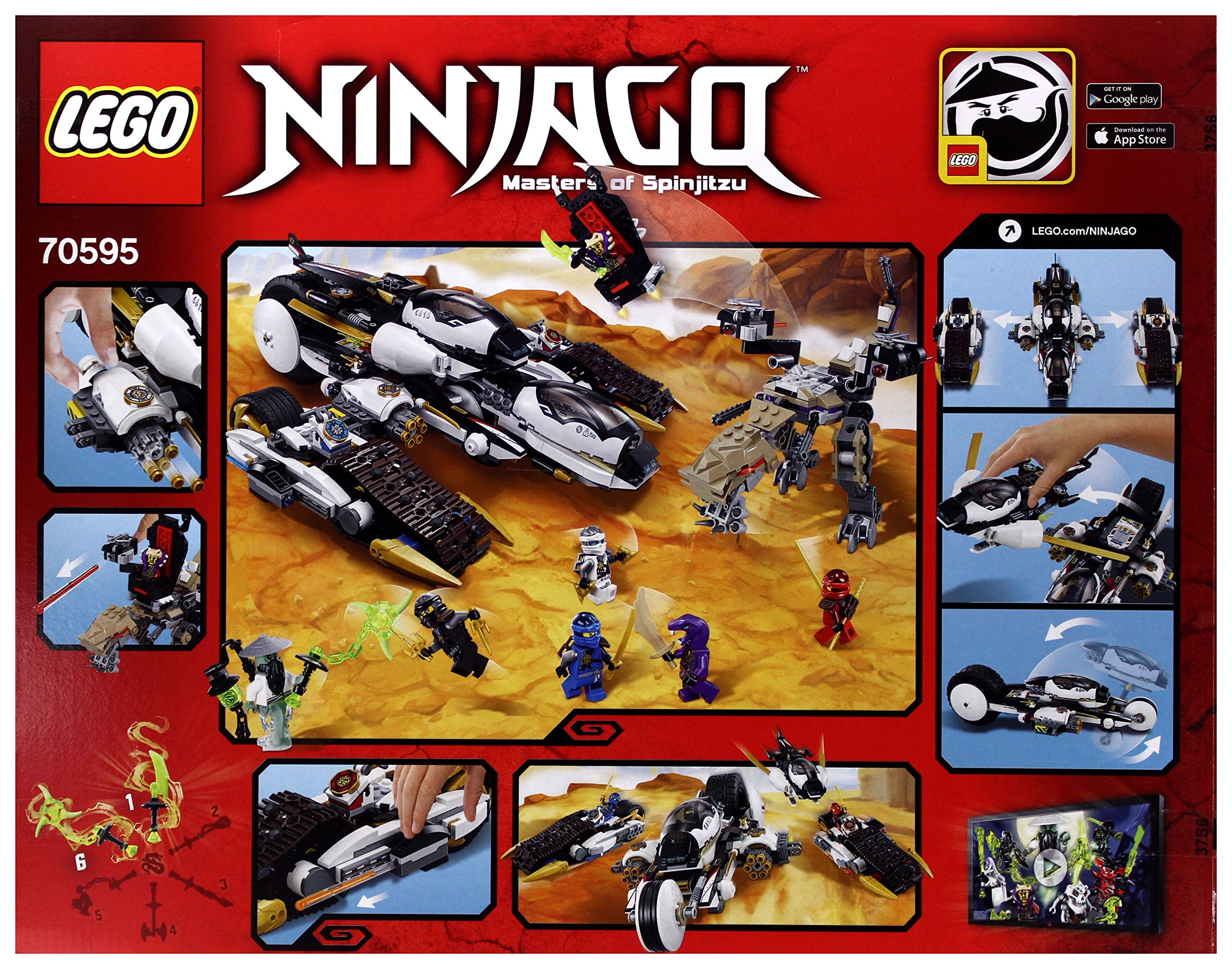 Ninjago Season Lego Ninjago Ultra Stealth Raider Instructions