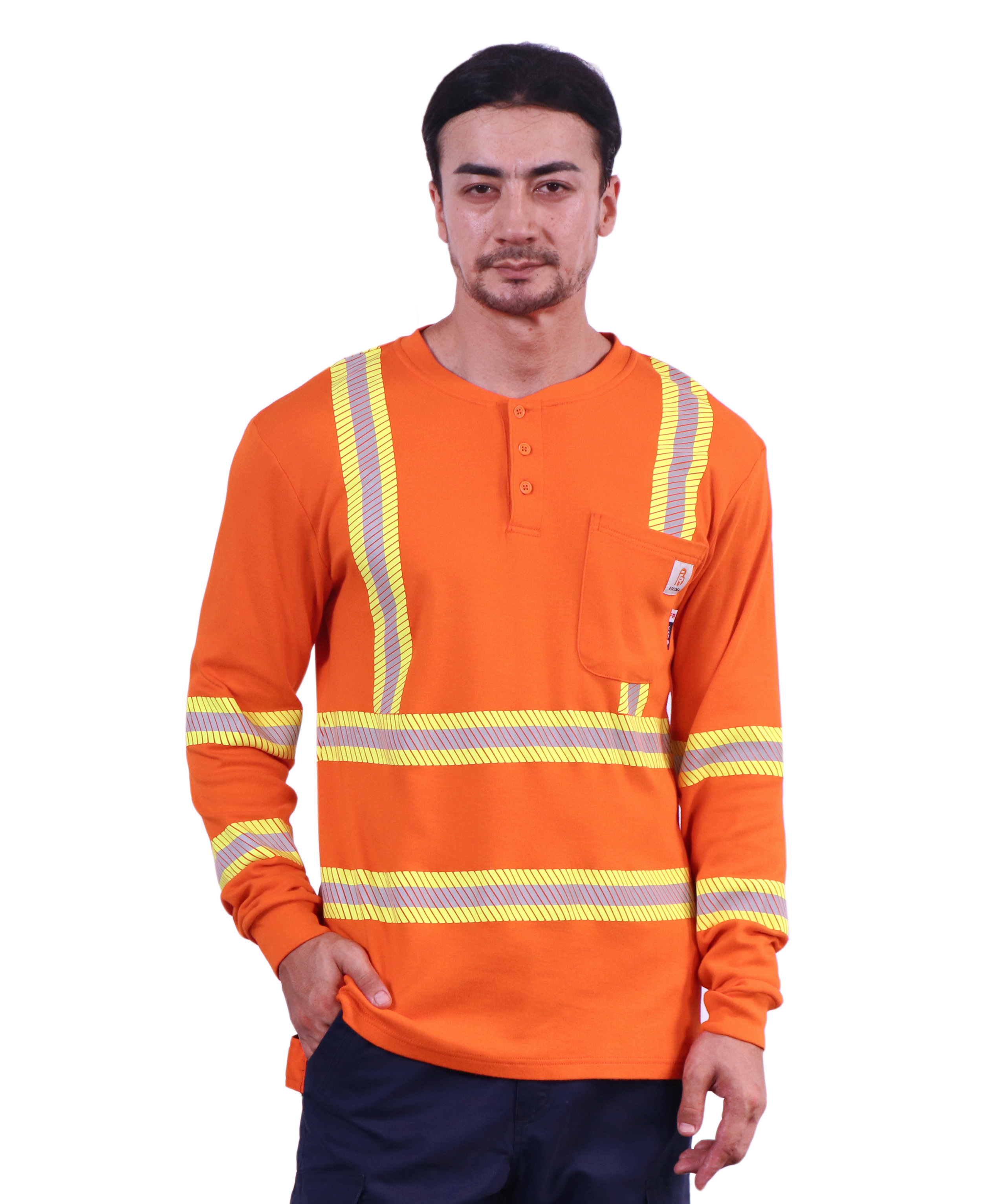 Amazon.com: BOCOMAL FR Shirts High Visibility/Hi Vis Reflective