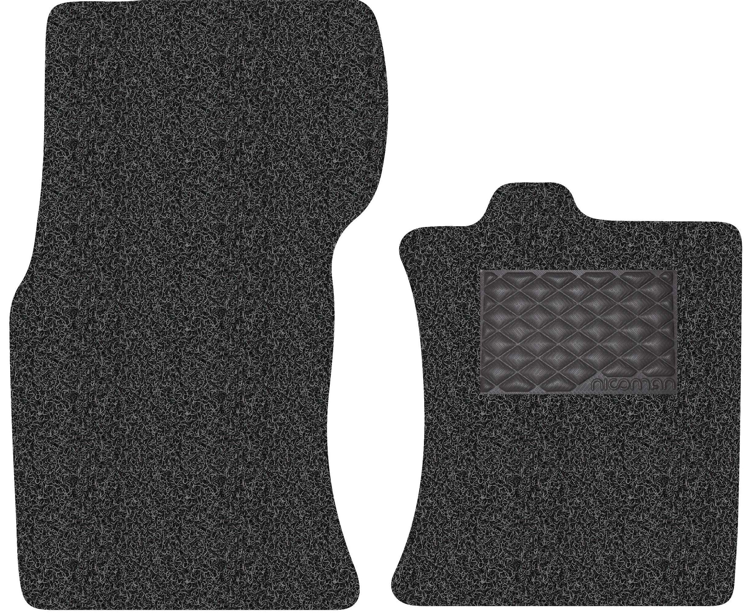 Nicoman Spaghetti All-Weather Fully Tailored Car mats Fit【2016-2019 XF Saloon/Estate X260 】(Front Set 2-Piece,Charcoal)