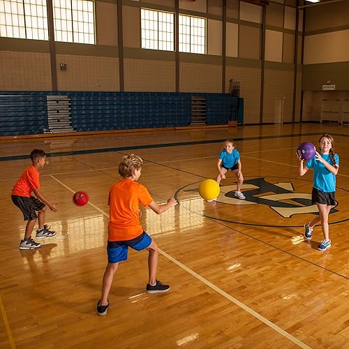 Miniatura 5 de Champion Sports Rhino Playground Ball Set, Two-Ply, Nylon Wound