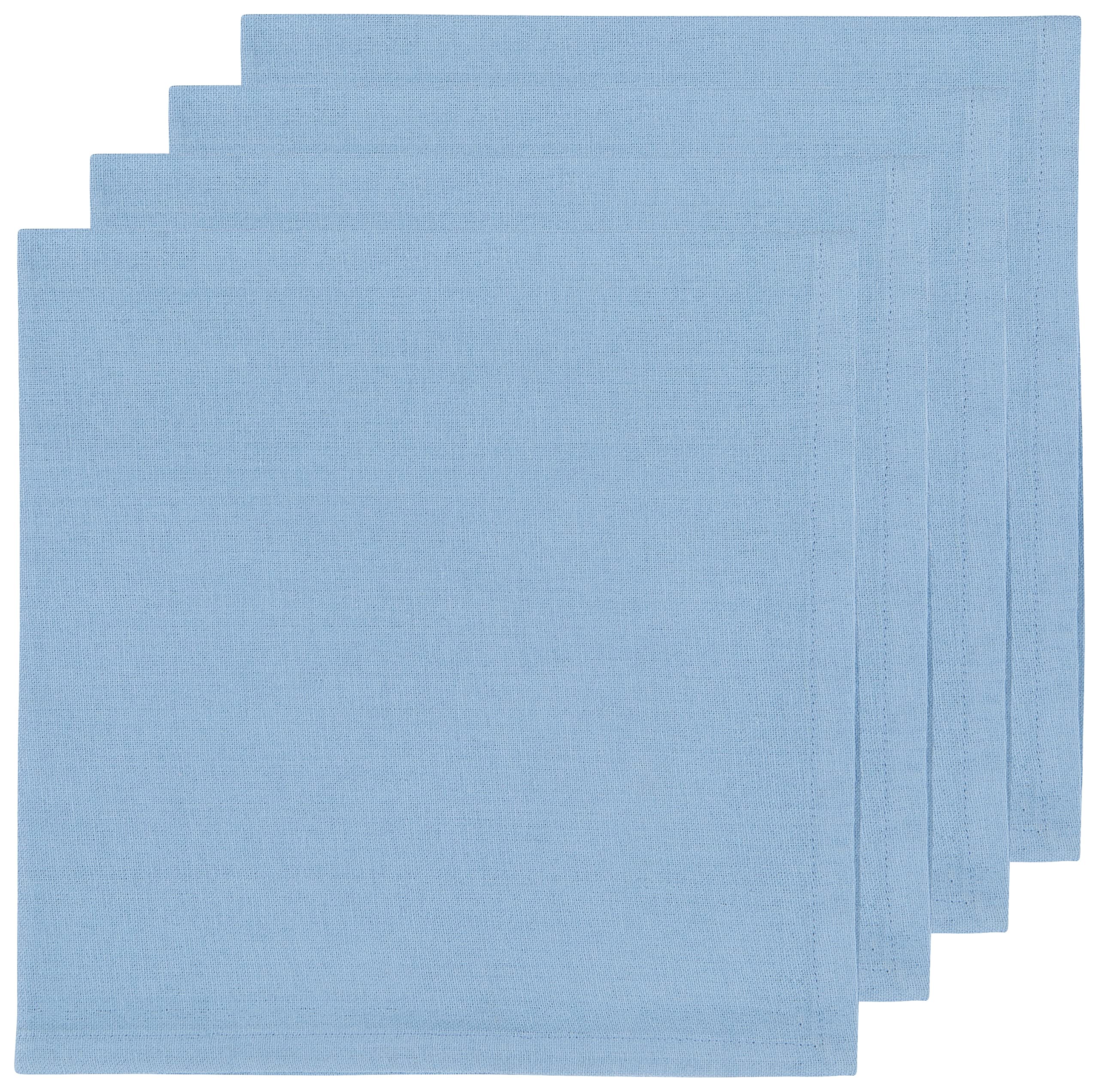 Now Designs Spectrum Cotton Napkins French Blue, Set of 4
