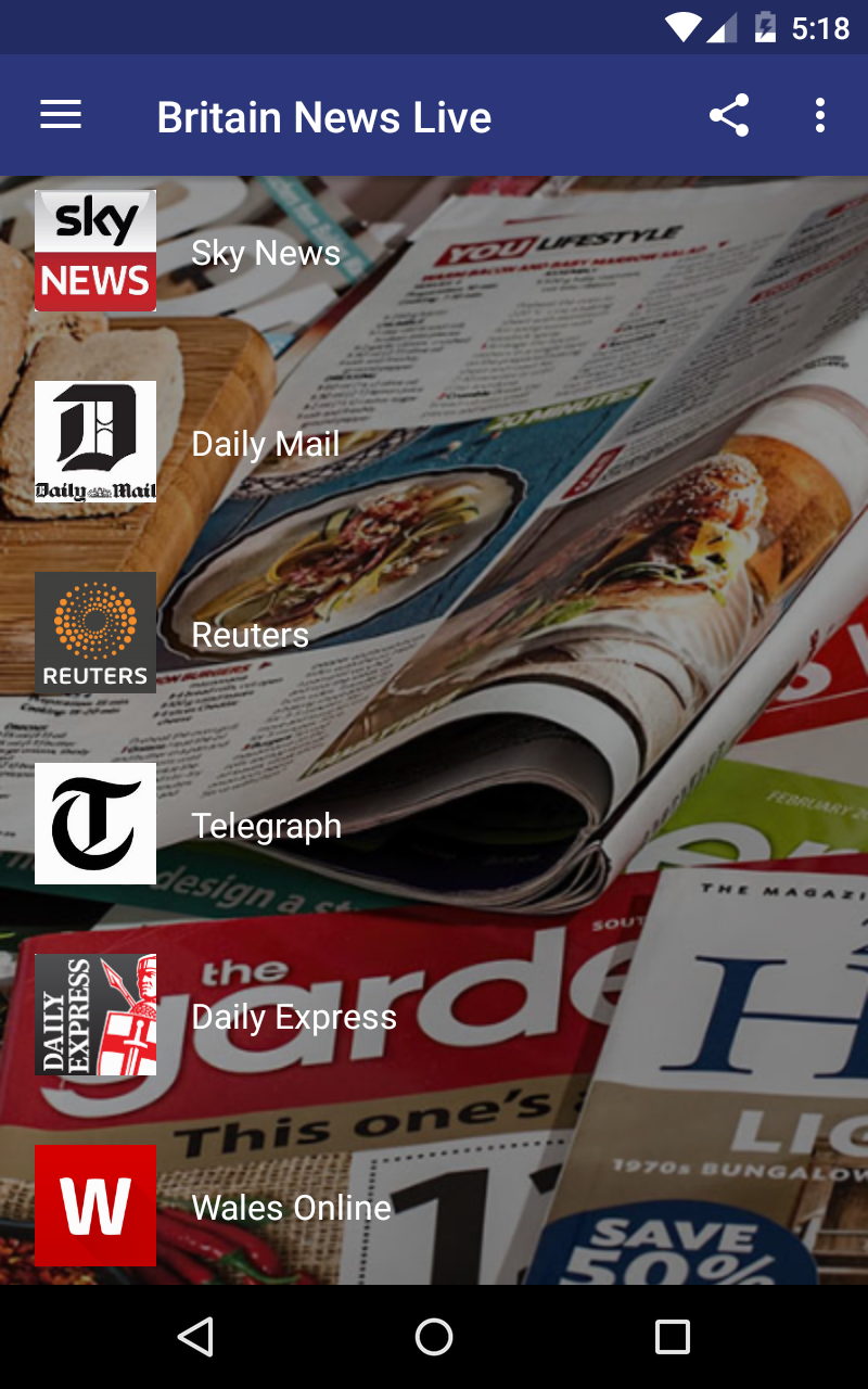 Britain News Live - App on Amazon Appstore
