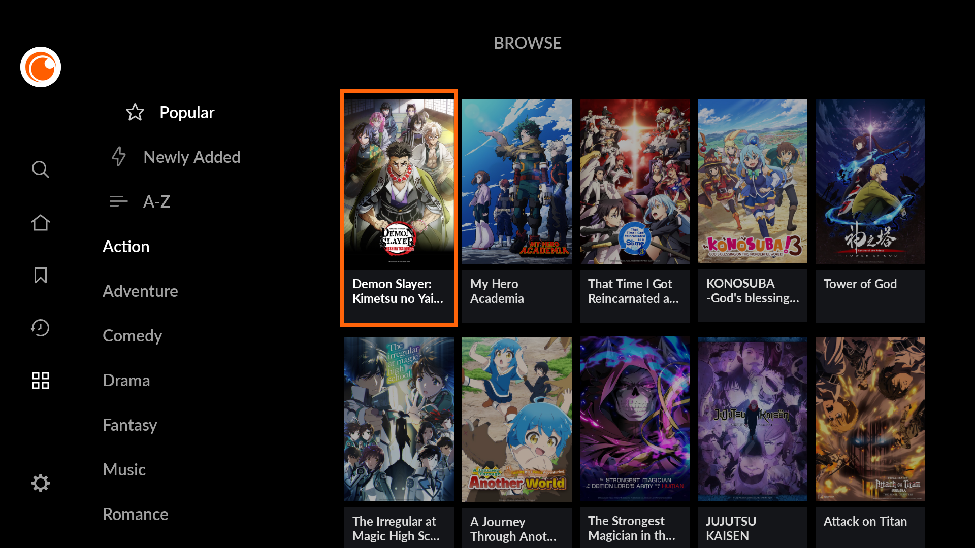 Crunchyroll - App on Amazon Appstore