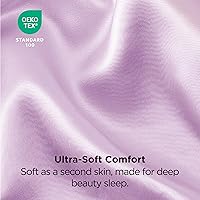 Vista 184 de Bedsure Fundas de almohada de satén, similares a las fundas de almohada de seda tamaño Queen, juego de 2, fundas de almohada para mujeres que