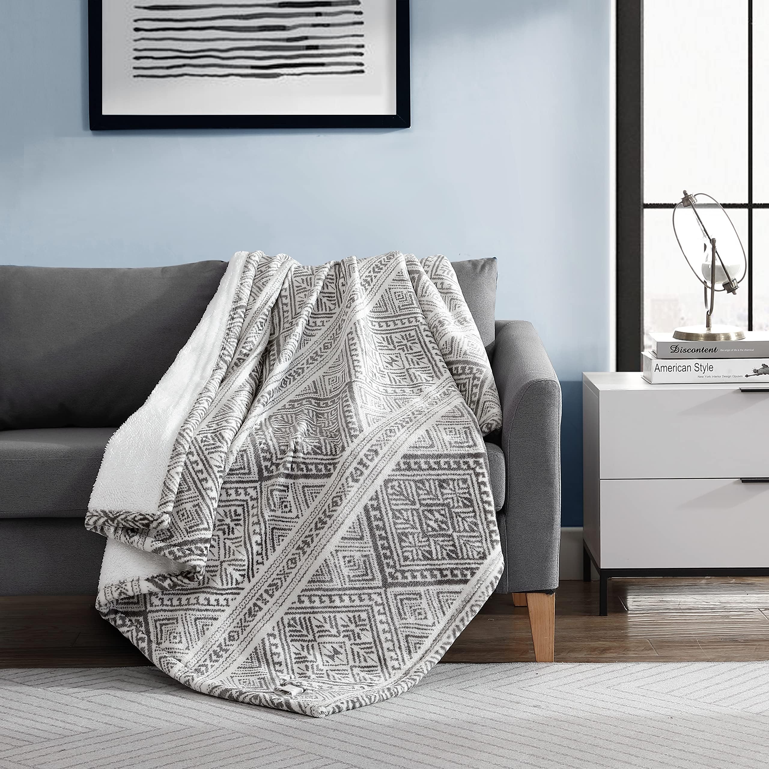 Eddie Bauer Heated Throw Blanket, Warming Bedding with