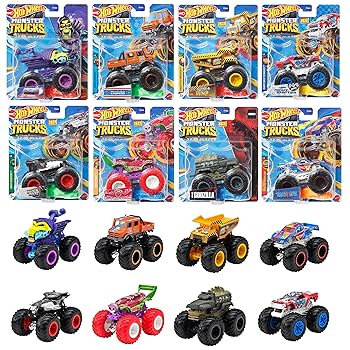 新品未使用Hot Wheelsモンスタートラック10台セット Amazon | ホットウィール(Hot Wheels) モンスタートラック 1:64