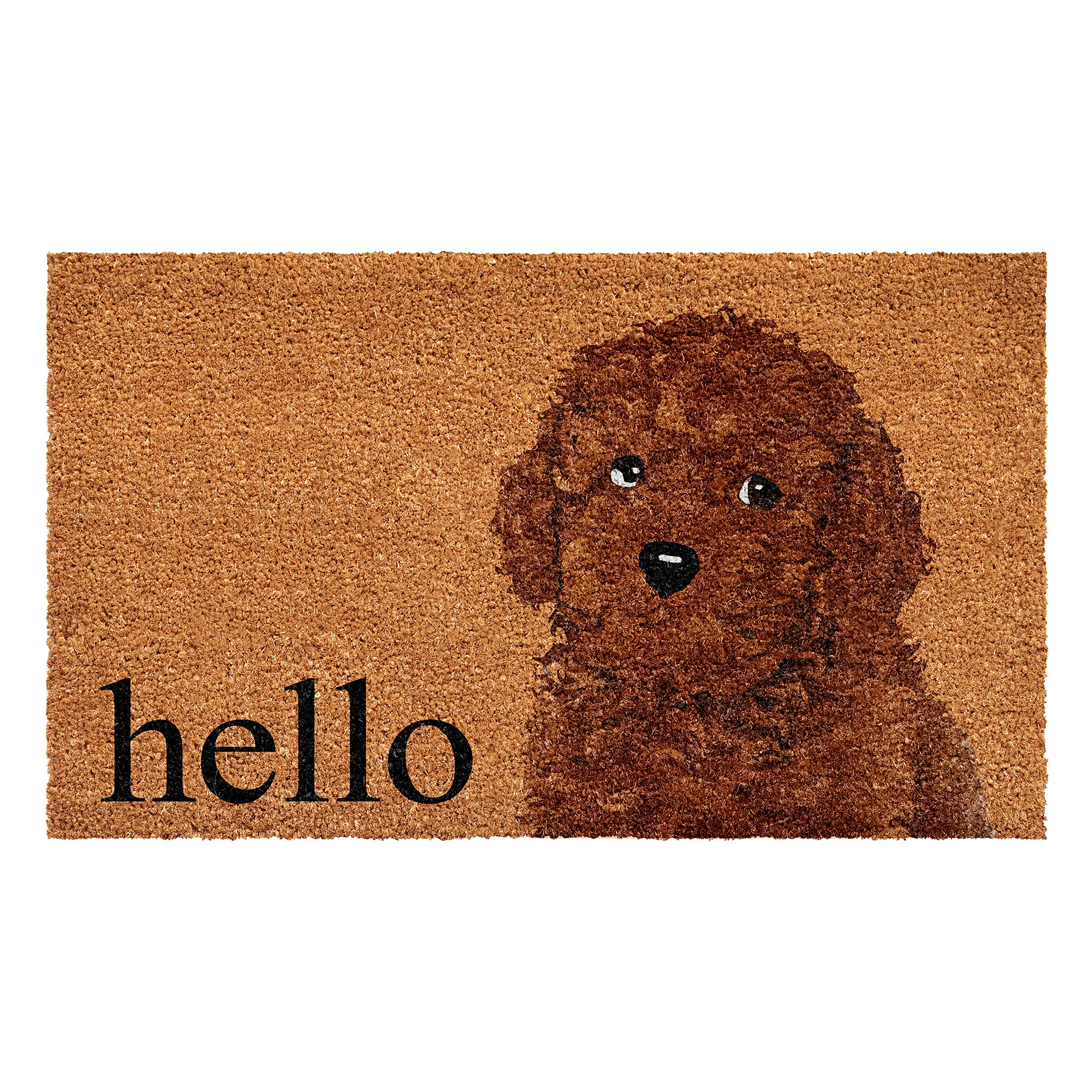 Amazon.com : Calloway Mills Brown Toy Poddle Doormat (17
