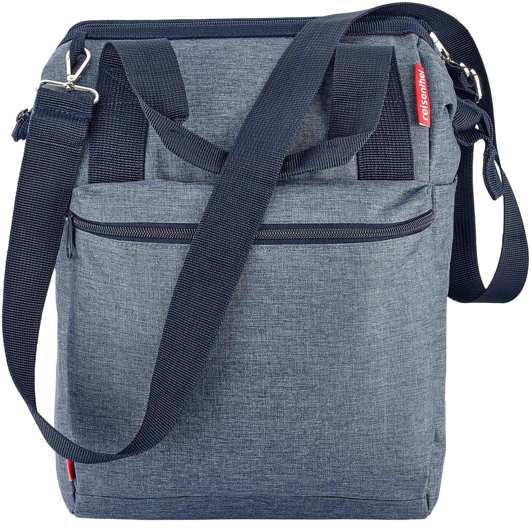 KlickFix Asista Teile fürs Rad Unisex – Erwachsene KLICKfix Roomy GT Gepäckträgertasche, Blau, 25x40x17cm