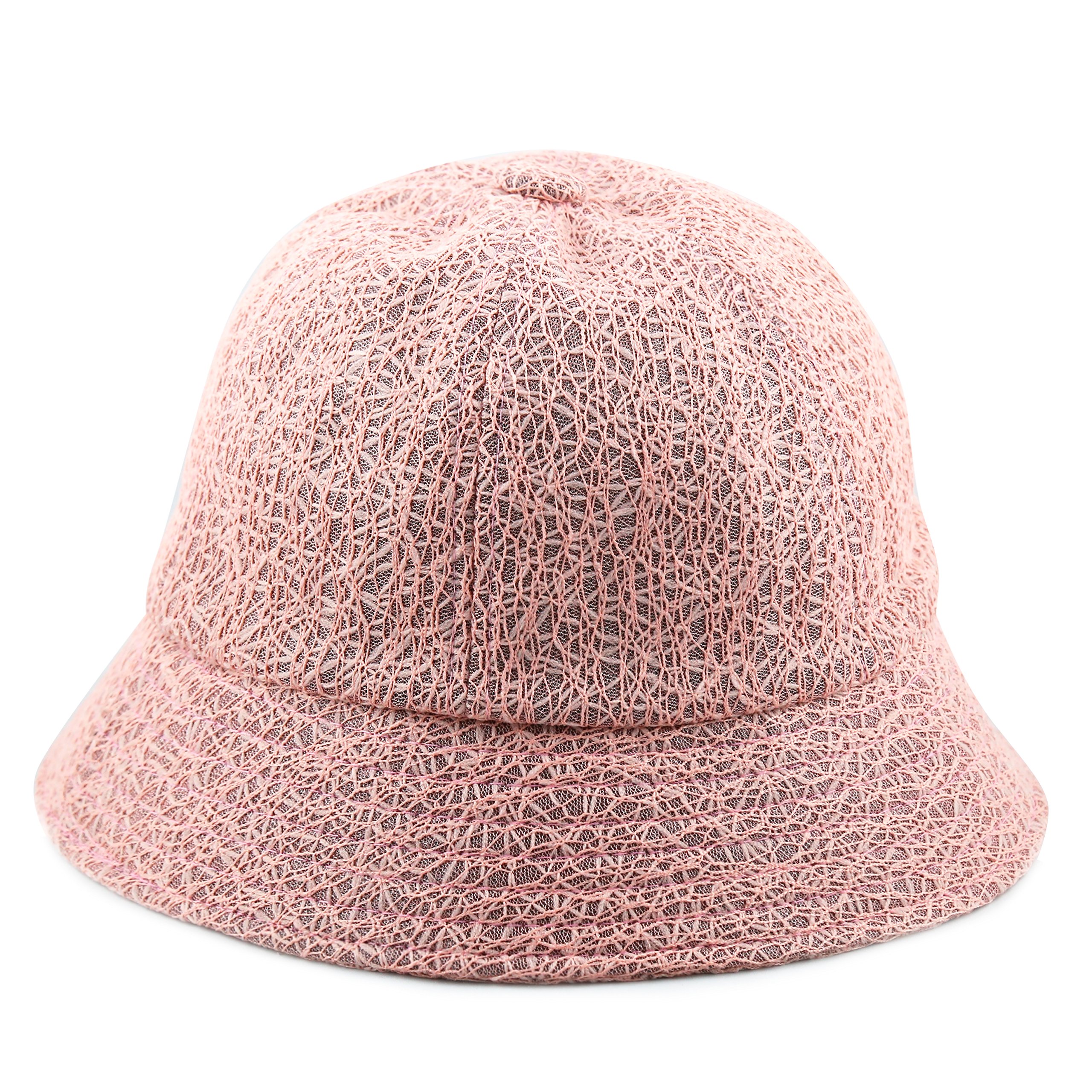 The Hat Depot1300mbh Mesh Bucket Hat (S/M, Orange)