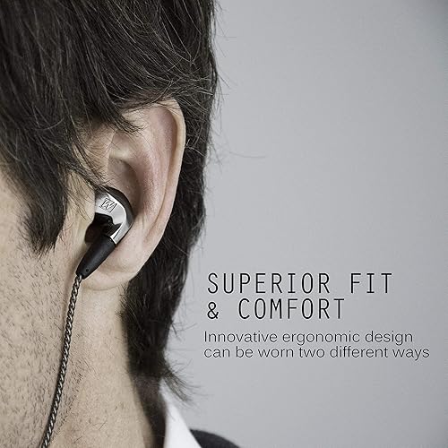 Miniatura 4 de MEE audio Pinnacle P1 - Auriculares intrauditivos audiófilos de alta fidelidad con cables desmontables, EP-P1-ZN-MEE, Pinnacle P1 (Zinc)