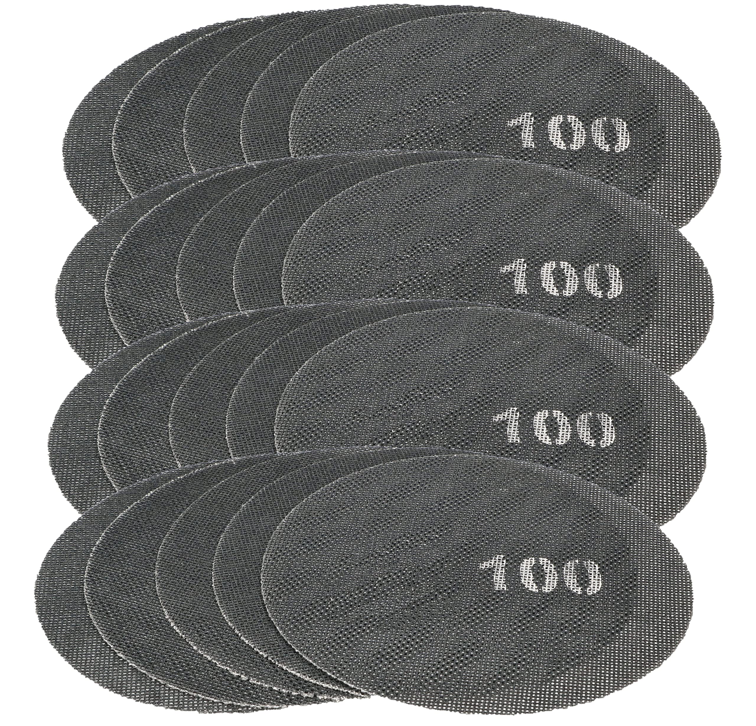 KOTARBAU® Lot de 20 disques abrasifs Ø 225 mm avec velcro (Hart 100)