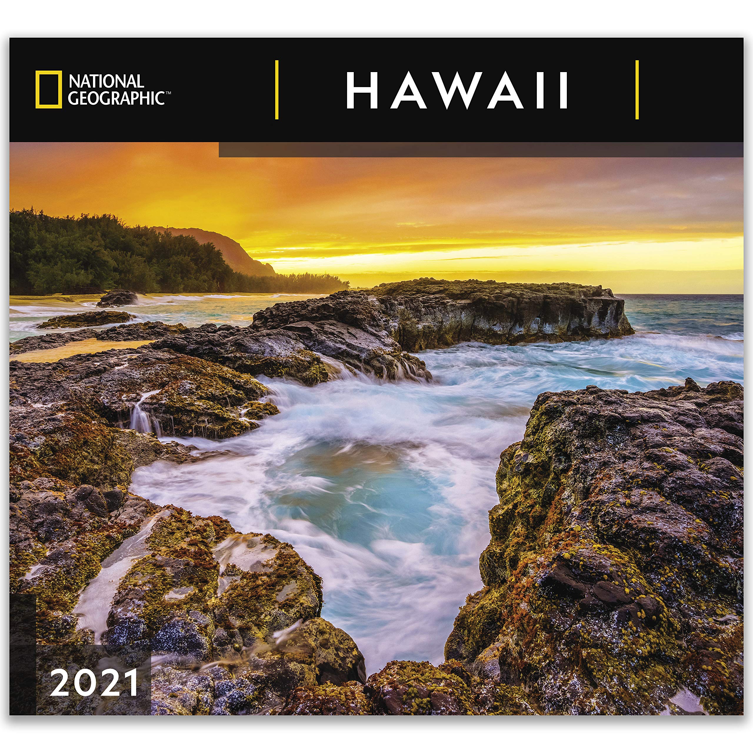 National Geographic Hawaii 2021 Wall Calendar