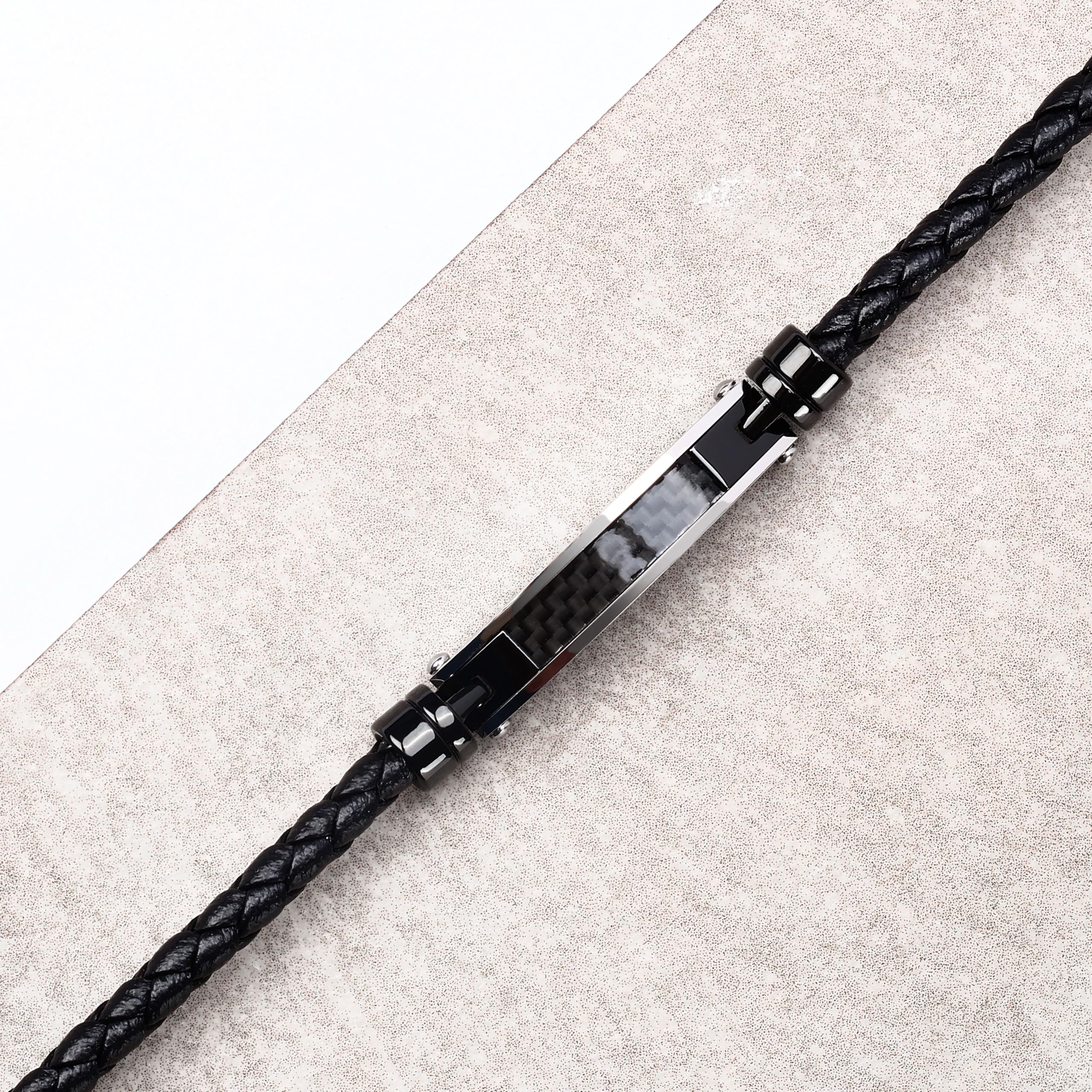 Morellato Bracciale Uomo in Acciaio, Pelle, collezione Moody - SQH59