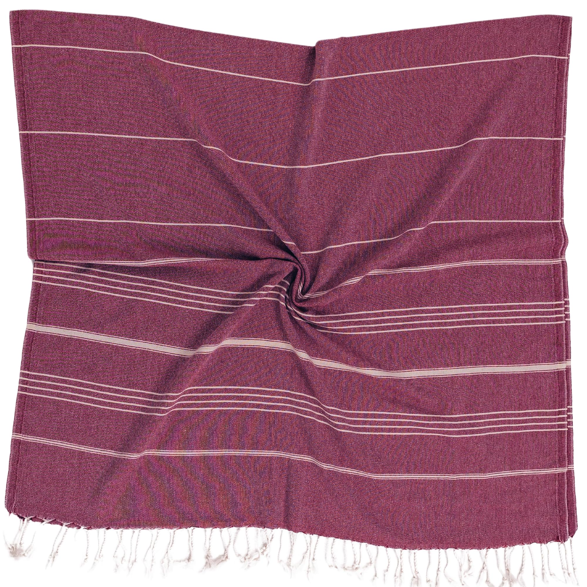 Cloud Oversized Beach Towel - Sand-Resistant, Quick Drying, Compact, Soft and Absorbent - 100% Organic Turkish Cotton - for Pool, Yoga, Travel, Outdoor Adventures, and Gifts (PLAIN-18)