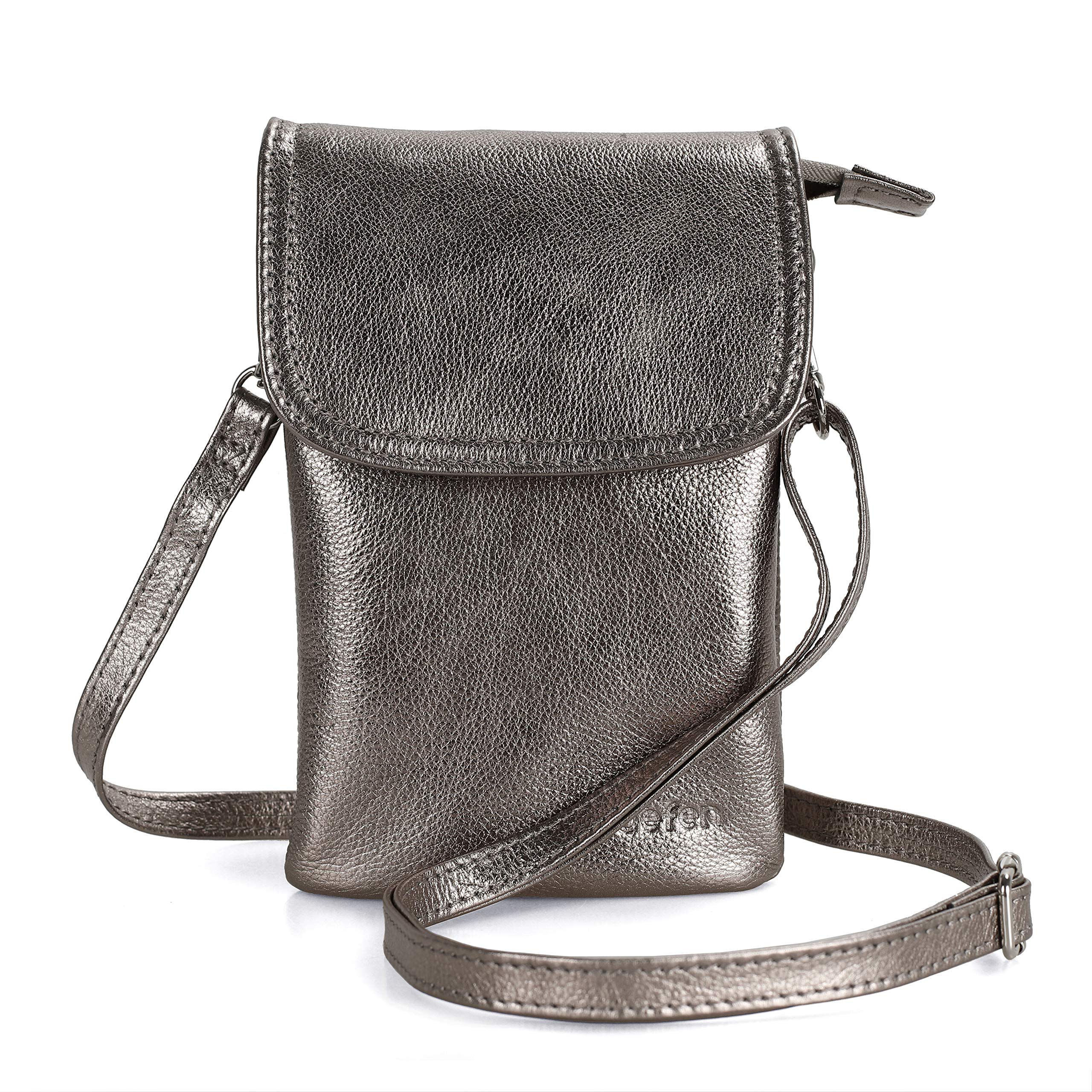 befen Genuine Leather Small Crossbody Bags for Women Cell Phone Travel Bag