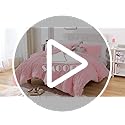 Smoofy Fluffy Twin Comforter Set, Faux Fur Comforter Set, Luxury Fuzzy Twin Bedding Set, Soft Shaggy Bed Set for All Season, 2 Pieces - 1 Comforter & 1 Pillowcase, Black