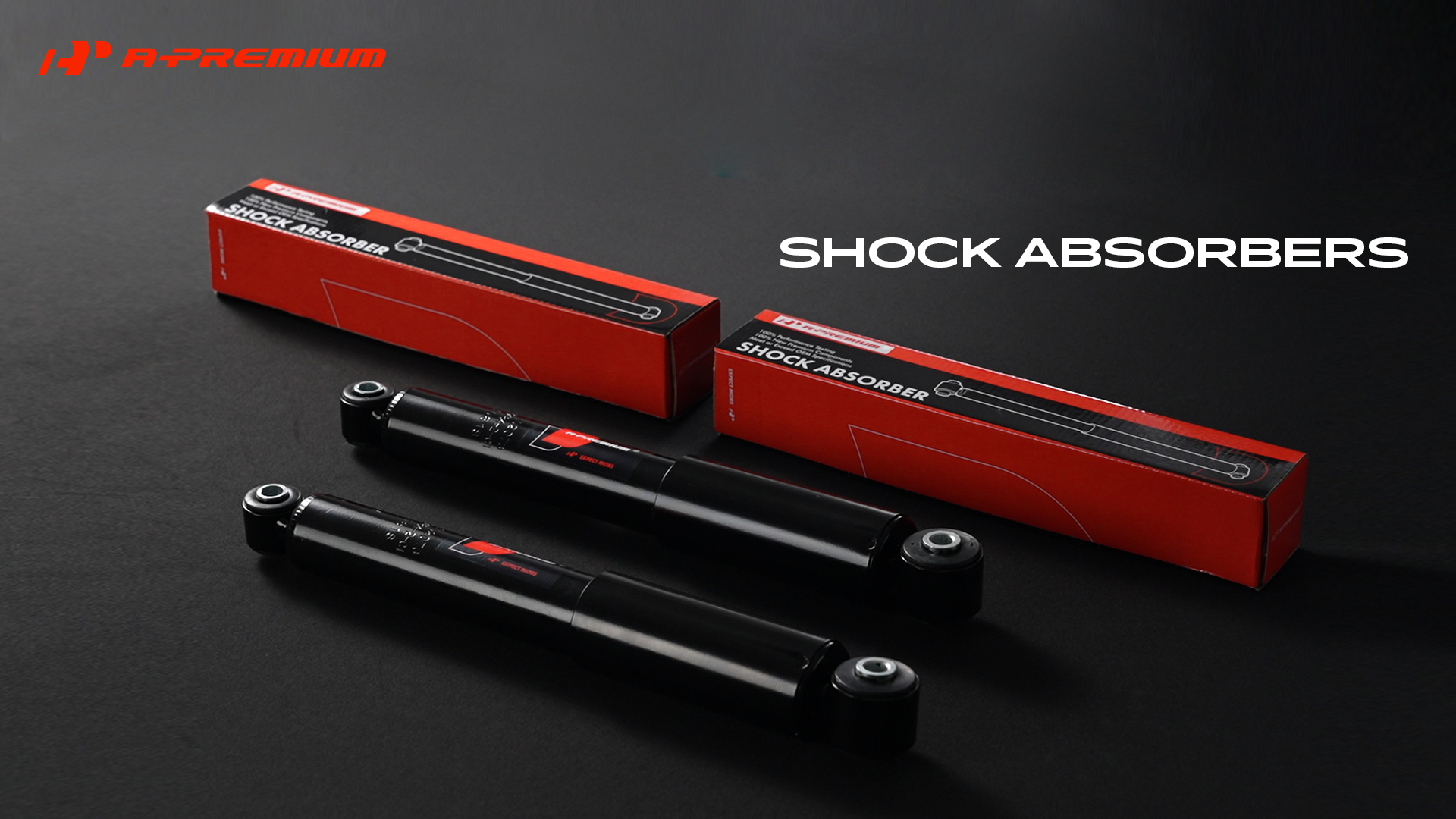 Rear Shock Absorbers Pair - Compatible With Hyundai Veloster 2012-2015, Replaces OEM #5671 & Others