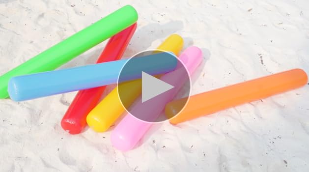 3Pcs Swimming Pool Noodles Curved Inflatable Pool Noodle PVC Float Pool