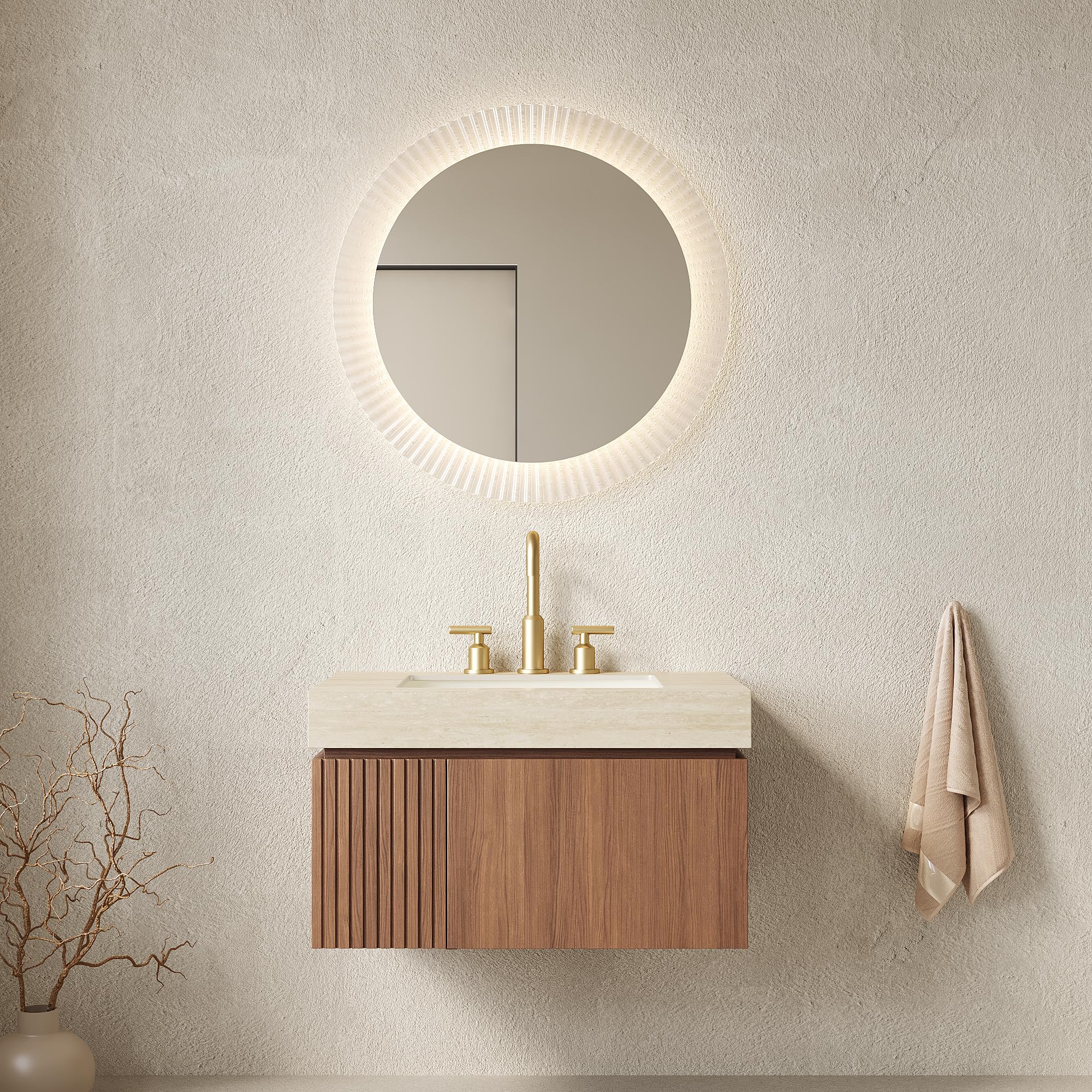 Photo 1 of ***SINK ONLY*** Sink for KEIKI 30 Inch Floating Bathroom Vanity