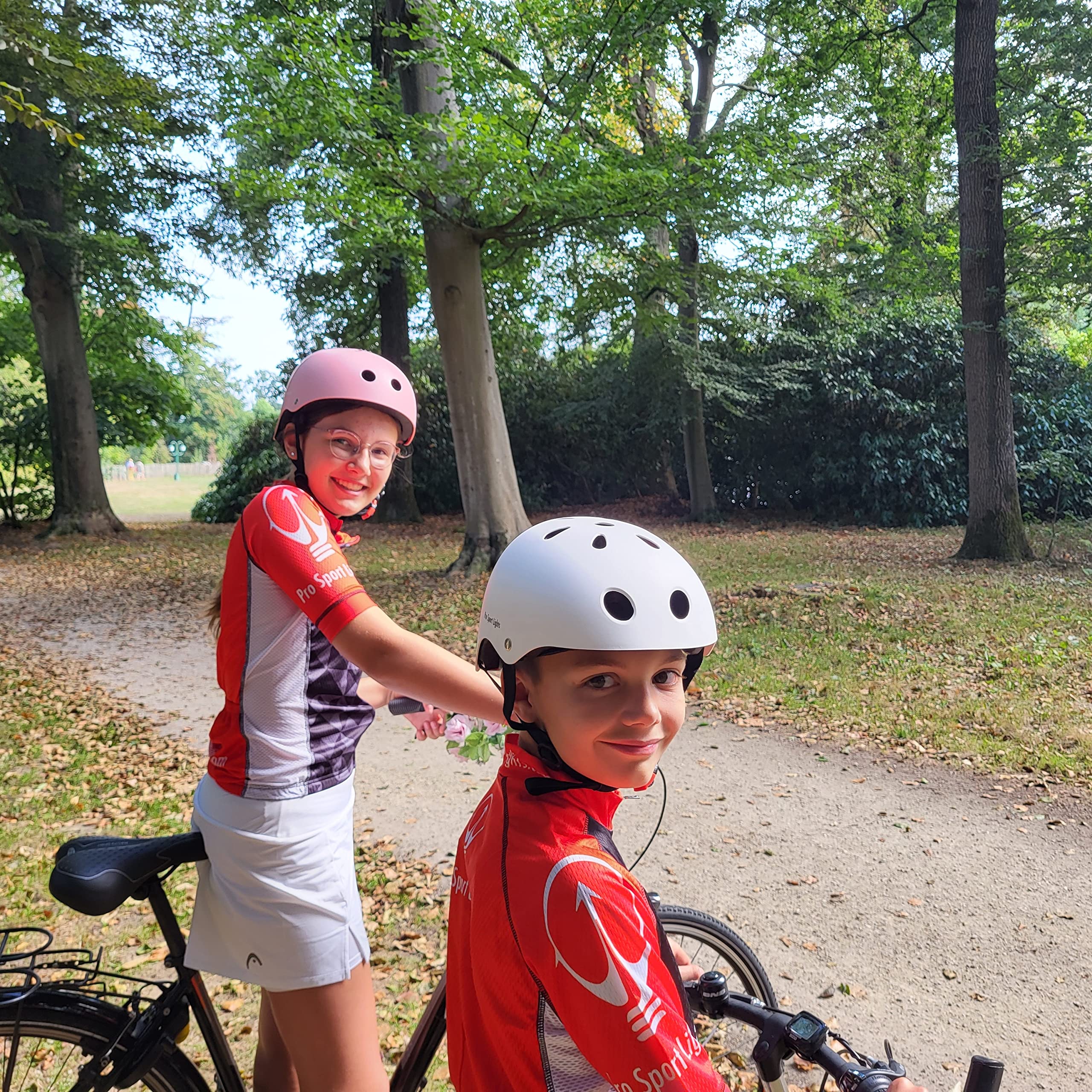 Kinderhelm Fiets Skate Fietshelm voor kinderen - Mat Roze