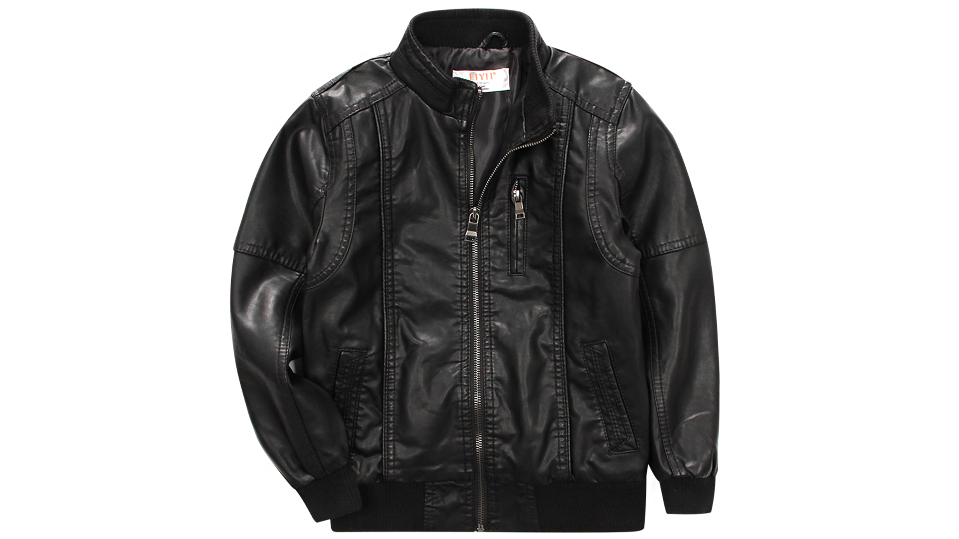 【新品】LOHEN V COLLAR LIGHT JACKET BLACK Amazon.com: LJYH Boys Classic Stand Collar Faux Leather Moto