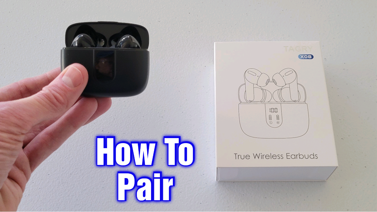 Step-by-step: Pairing X08 earbuds with iPhone or iPad