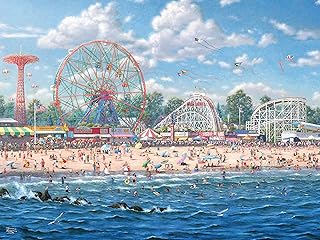 Ceaco - Thomas Kinkade - Inspirations - Coney Island - 300 Piece Jigsaw Puzzle