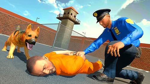 US Police Dog Chase 3D Game: Jail Break Prison Escape Survival