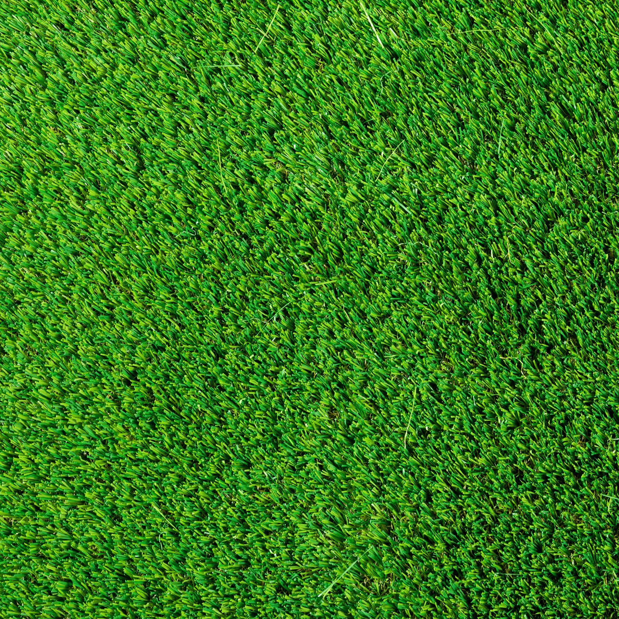 Steffensmeier Kunstrasen Highland 37 mm 2.622 g/m² extrem UV-beständig+ Strong Kollektion Grün, Größe: 200x200 cm