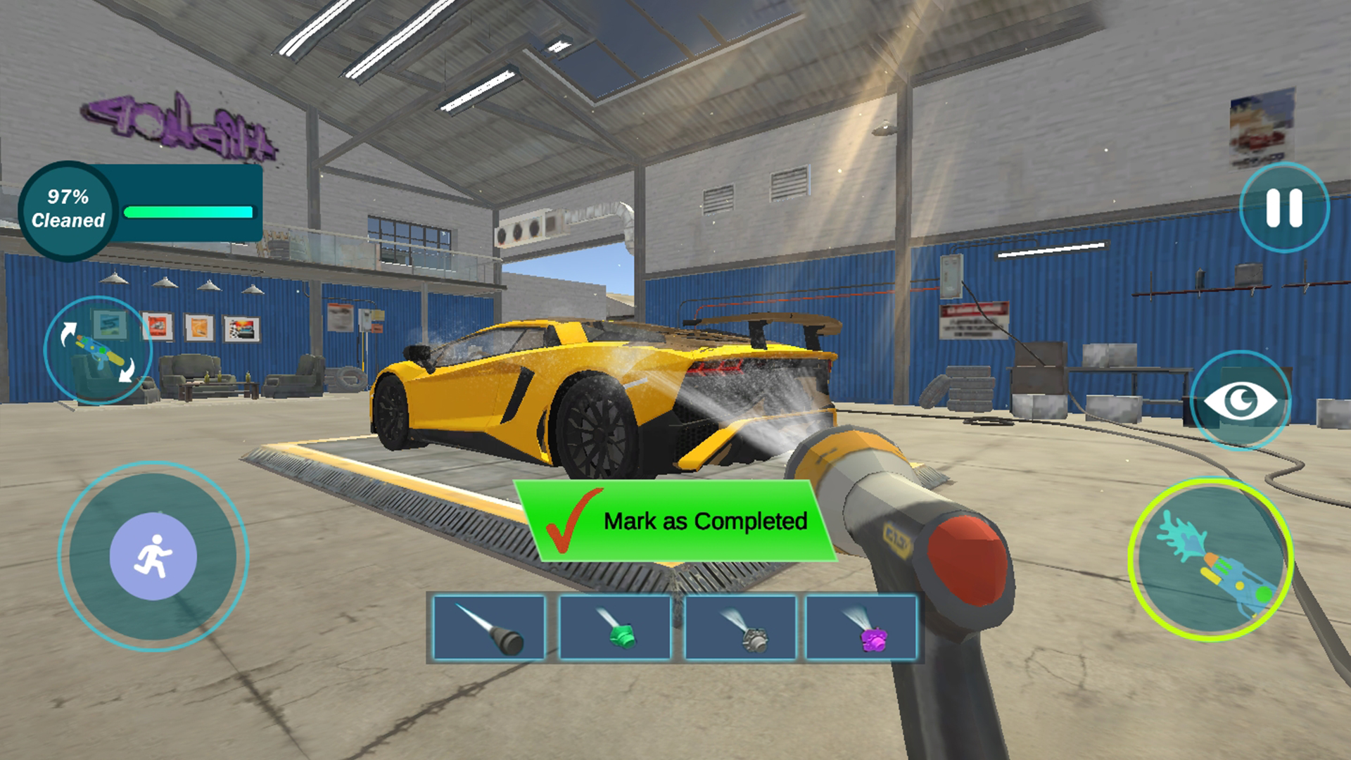 Power Gun Washer Game 3D: Power Wash Cleaning Simulator Game-Amazonアプリ ...