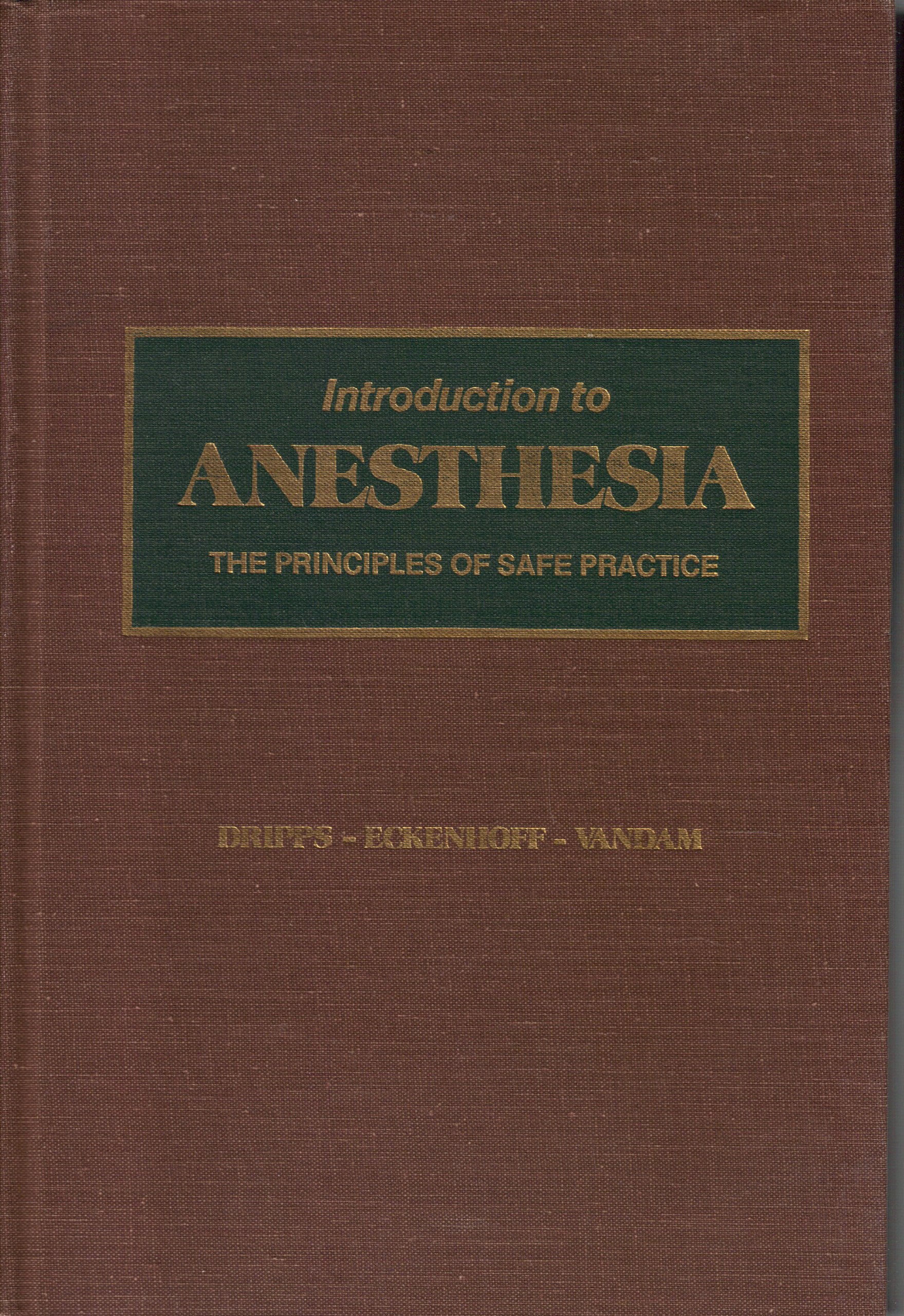Amazon | Introduction to Anaesthesia: Principles of Safe Practice ...