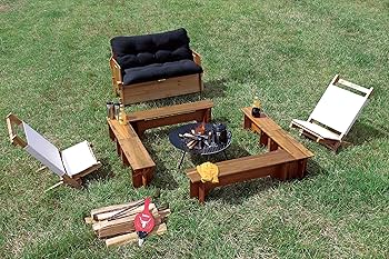 キャプテンスタッグ テーブル ファイアグリルテーブルセット 6P 収納バッグ付き Amazon | キャプテンスタッグ(CAPTAIN STAG) テーブル ファイアグリル